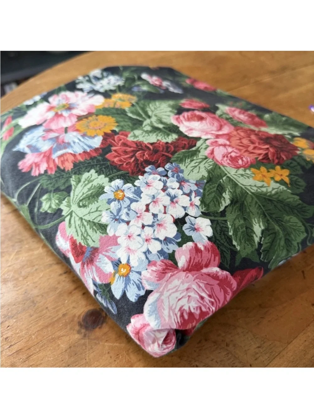 Ralph Lauren Queen Fitted Sheet Cossette Isadora 100% Cotton Floral Vintage